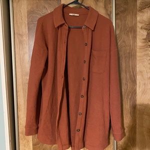 Madewell Rose pink shirt